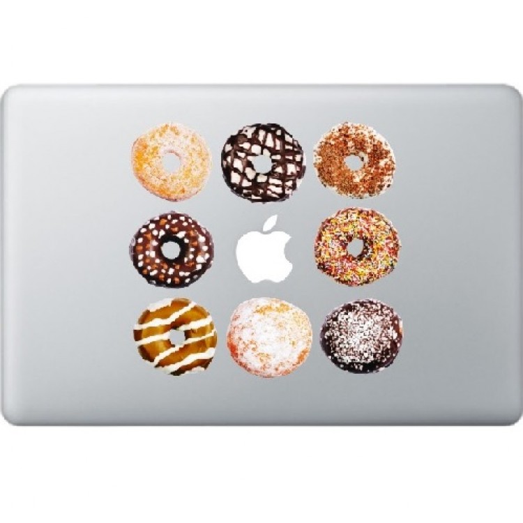 Donuts Macbook Aufkleber Fabrige MacBook Aufkleber